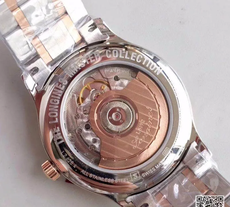 Longines Master Collection L2.628.4.78.6 KZ Factory 1:1 Best Edition Replica Watch Swiss ETA2824 Rose Gold